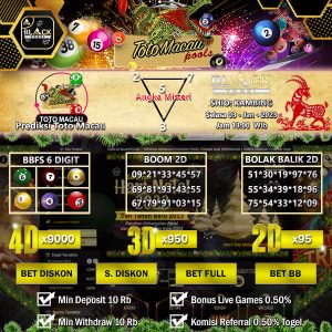 Prediksi Toto Macau
